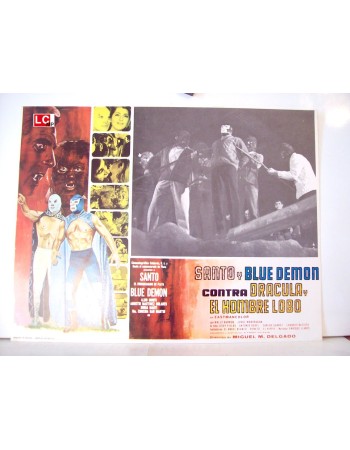 SANTO Y BLUE DEMON CONTRA DRACULA Y EL HOMBRE LOBO