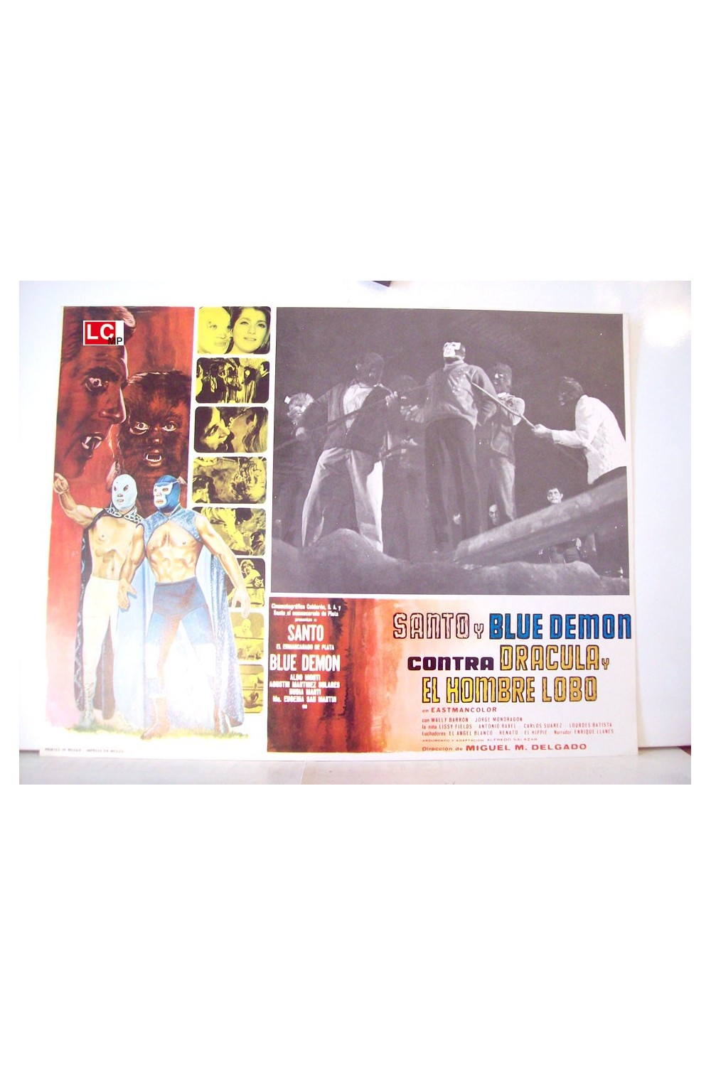 SANTO Y BLUE DEMON CONTRA DRACULA Y EL HOMBRE LOBO
