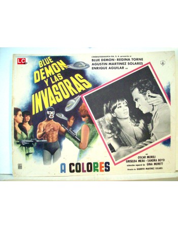 BLUE DEMON Y LAS INVASORAS