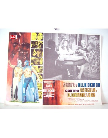 SANTO Y BLUE DEMON CONTRA DRACULA Y EL HOMBRE LOBO