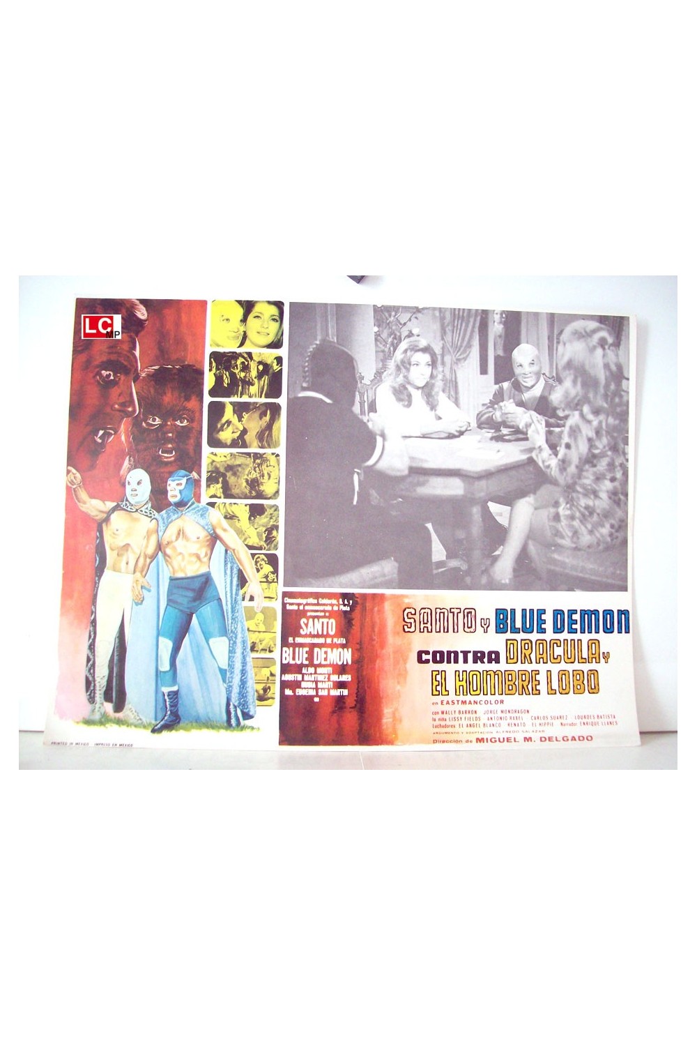 SANTO Y BLUE DEMON CONTRA DRACULA Y EL HOMBRE LOBO