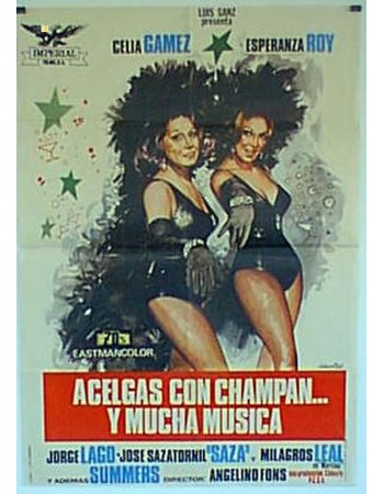 ACELGAS CON CHAMPAN Y MUCHA MUSICA