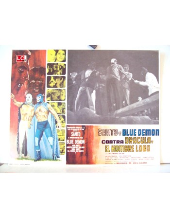 SANTO Y BLUE DEMON CONTRA DRACULA Y EL HOMBRE LOBO