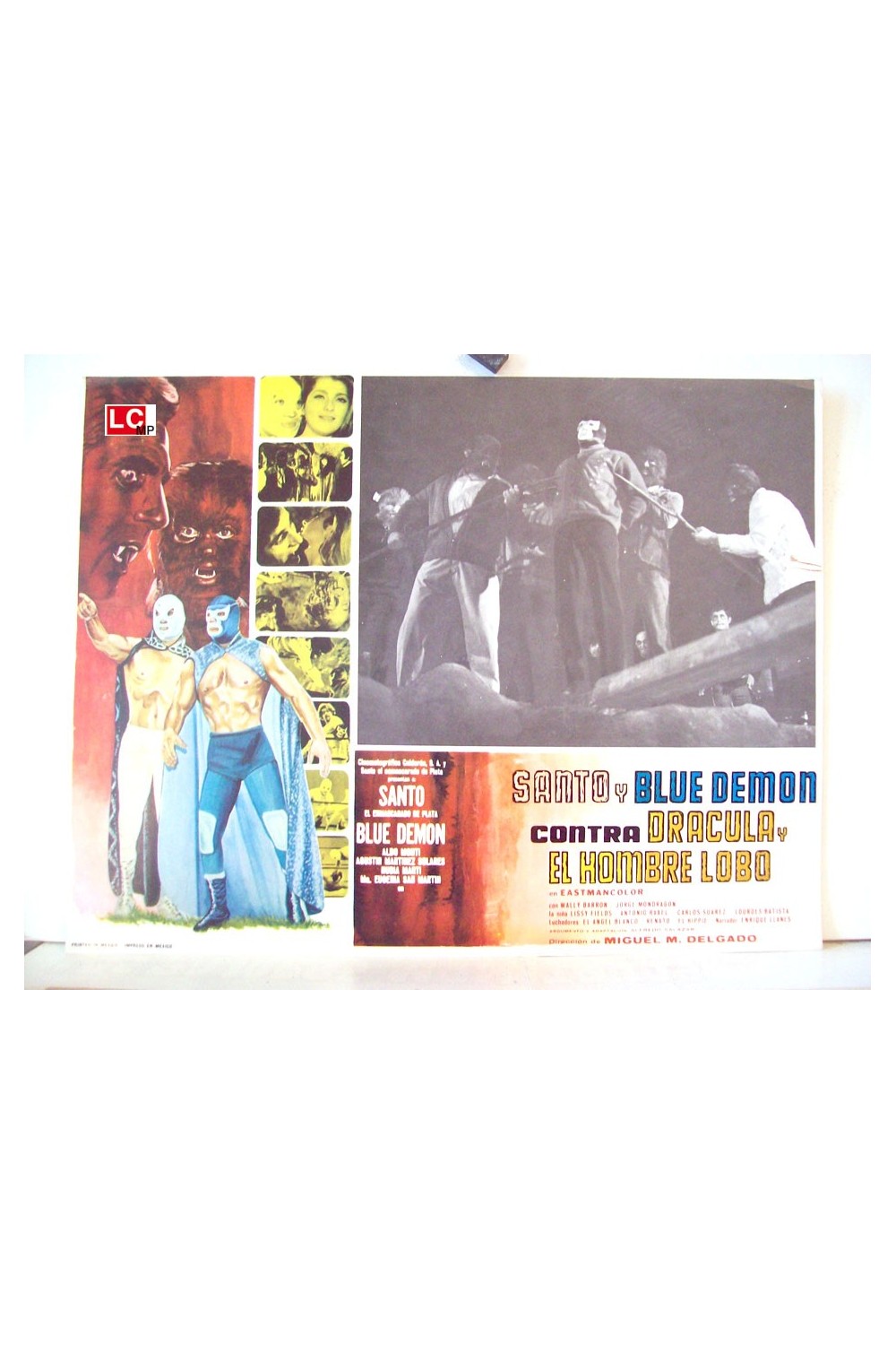 SANTO Y BLUE DEMON CONTRA DRACULA Y EL HOMBRE LOBO