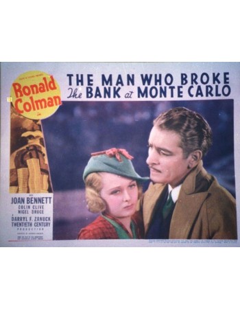 MAN WHO BROKE THE BANK OF MONTE CARLO