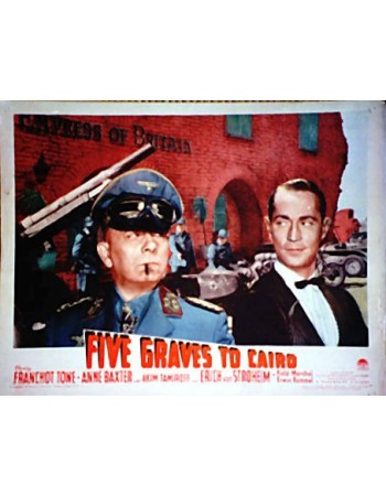 FIVE GRAVES TO CAIRO