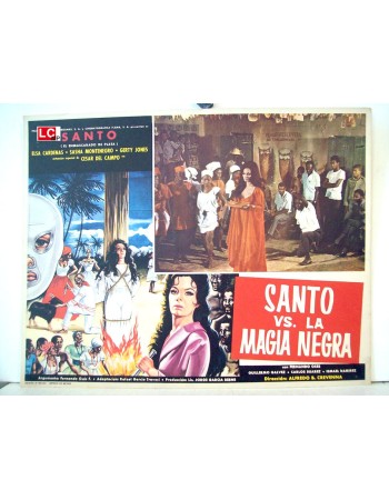 SANTO CONTRA LA MAGIA NEGRA