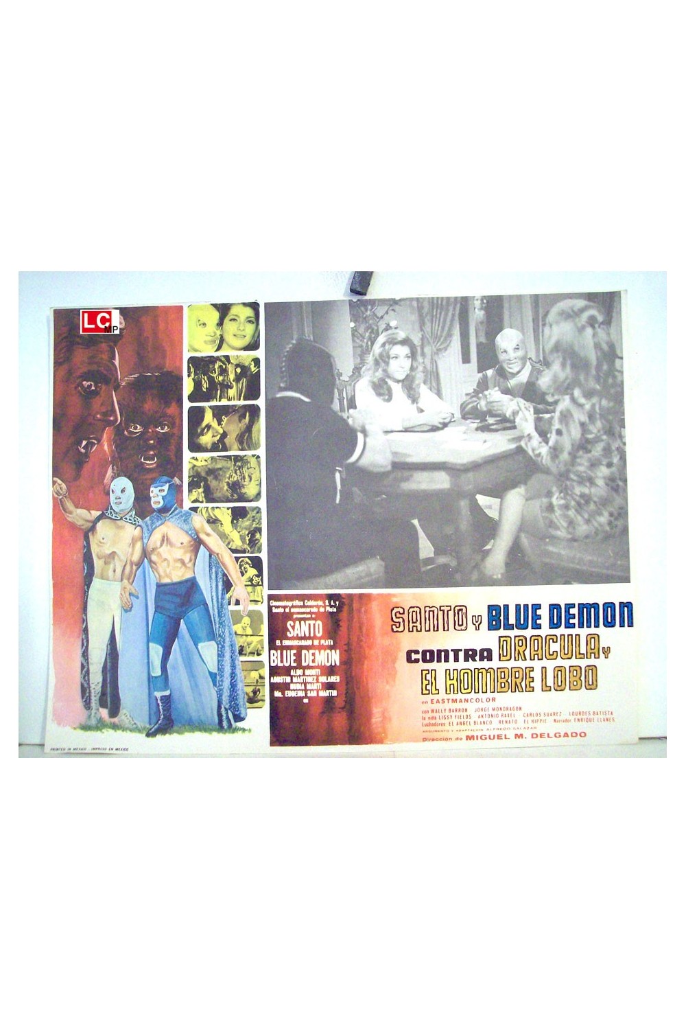 SANTO Y BLUE DEMON CONTRA DRACULA Y EL HOMBRE LOBO
