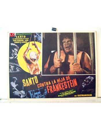 SANTO CONTRA LA HIJA DE FRANKESTEIN