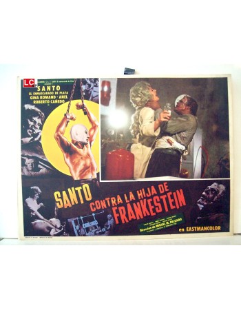 SANTO CONTRA LA HIJA DE FRANKESTEIN