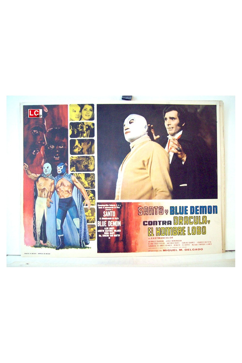 SANTO Y BLUE DEMON CONTRA DRACULA Y EL HOMBRE LOBO