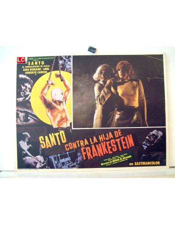SANTO CONTRA LA HIJA DE FRANKESTEIN