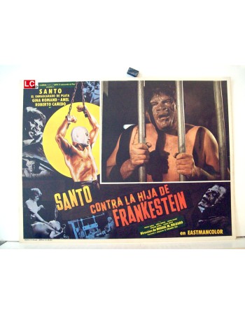 SANTO CONTRA LA HIJA DE FRANKESTEIN
