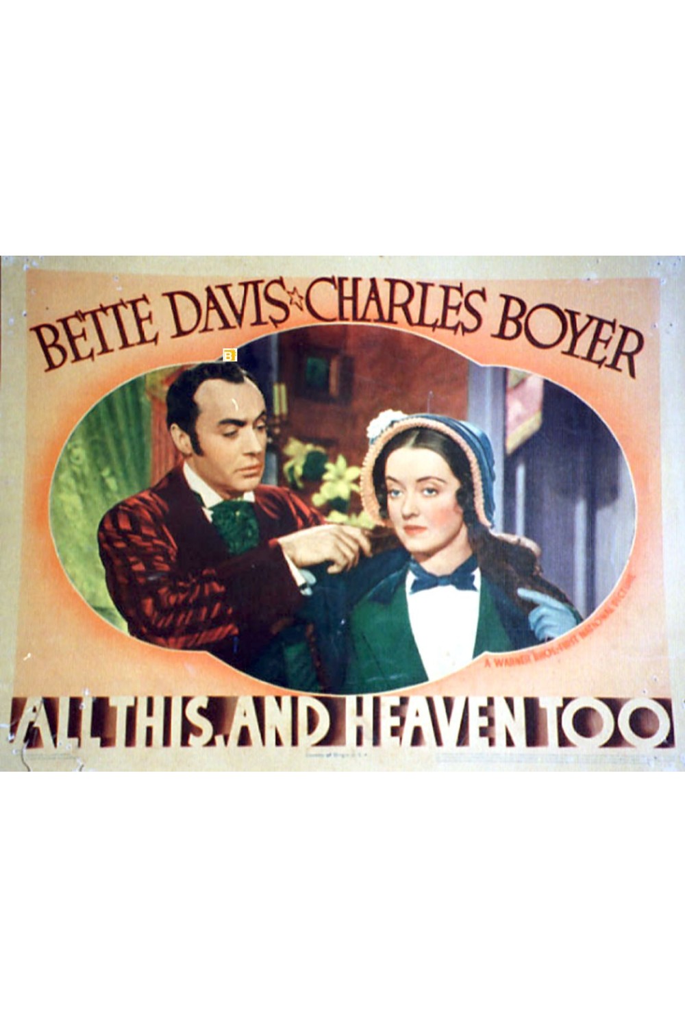 ALL THIS, AND HEAVEN TOO