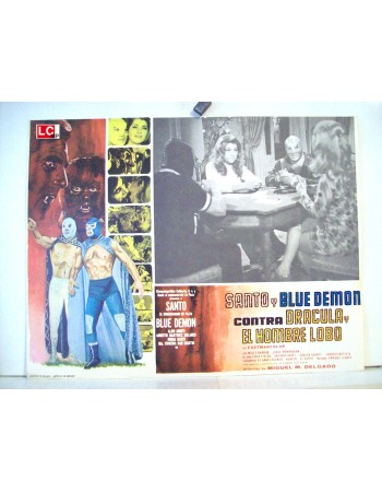 SANTO Y BLUE DEMON CONTRA DRACULA Y EL HOMBRE LOBO