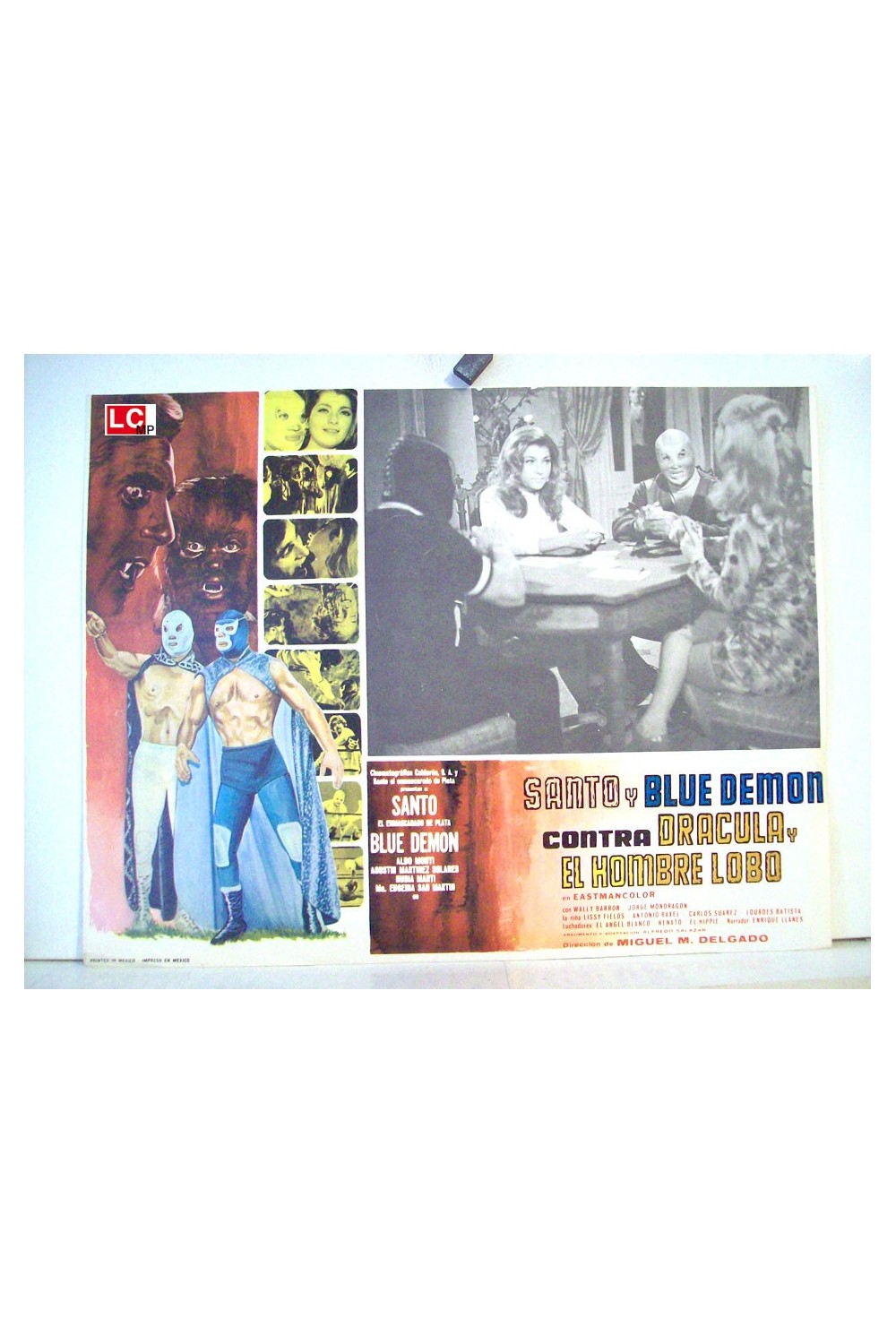 SANTO Y BLUE DEMON CONTRA DRACULA Y EL HOMBRE LOBO