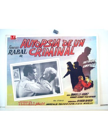 AUTOPSIA DE UN CRIMINAL