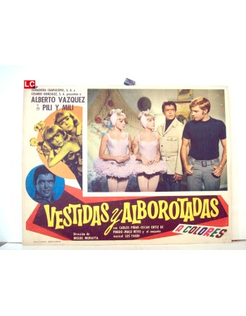 VESTIDAS Y ALBOROTADAS