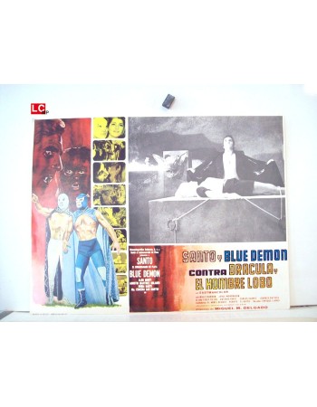 SANTO Y BLUE DEMON CONTRA DRACULA Y EL HOMBRE LOBO