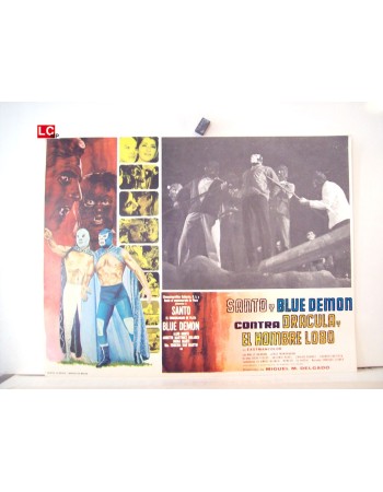SANTO Y BLUE DEMON CONTRA DRACULA Y EL HOMBRE LOBO
