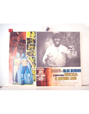 SANTO Y BLUE DEMON CONTRA DRACULA Y EL HOMBRE LOBO