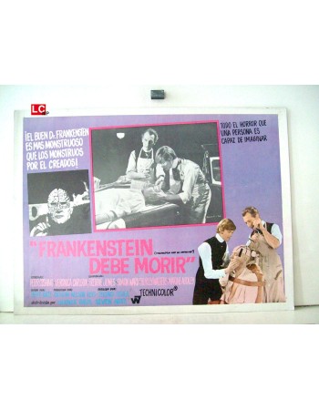 FRANKENSTEIN MUST BE DESTROYED
