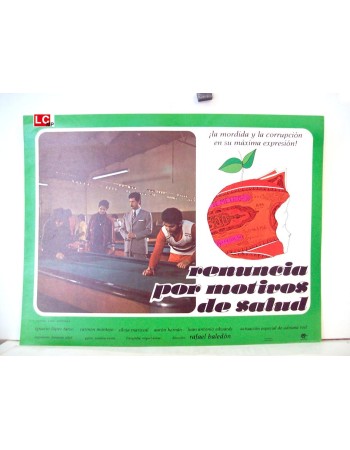 RENUNCIA POR MOTIVOS DE SALUD