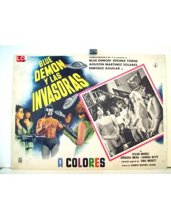 BLUE DEMON Y LAS INVASORAS