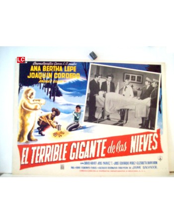 EL TERRIBLE GIGANTE DE LAS NIEVES