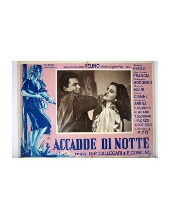 ACCADDE DI NOTTE