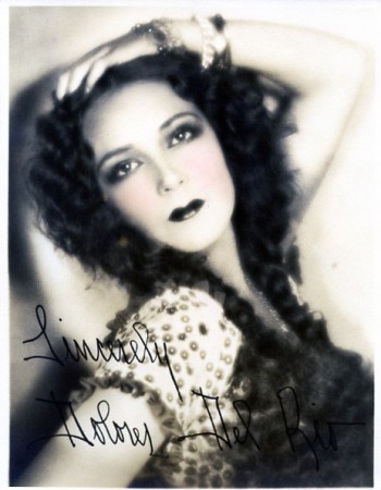DOLORES DEL RIO con autografo