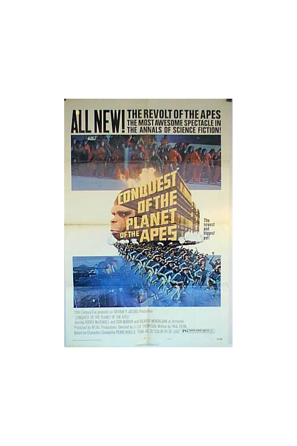 CONQUEST OF THE PLANET OF THE APES