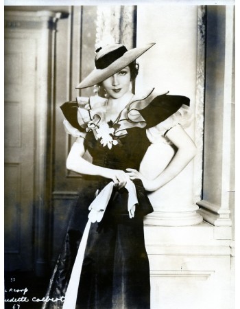 CLAUDETTE COLBERT