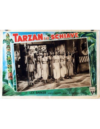 TARZAN AND THE SLAVE GIRL