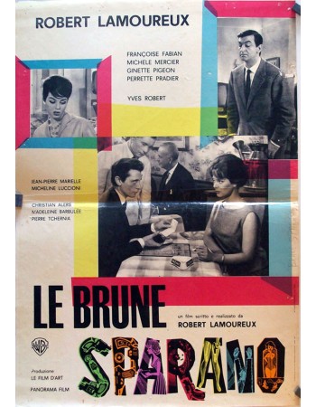 La brune que voilà