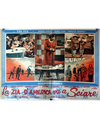 LA ZIA D AMERICA VA A SCIARE