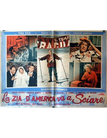 LA ZIA D AMERICA VA A SCIARE