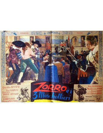 ZORRO EL 5 MOSCHETIERI