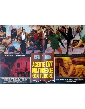 AGENTE 077 DALLORIENTE CON FURORE