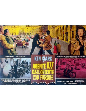 AGENTE 077 DALLORIENTE CON FURORE