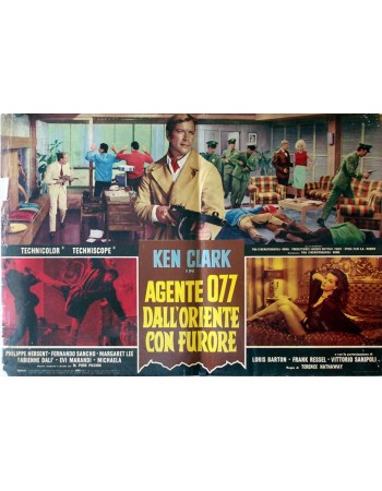 AGENTE 077 DALLORIENTE CON FURORE
