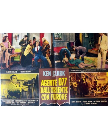 AGENTE 077 DALLORIENTE CON FURORE