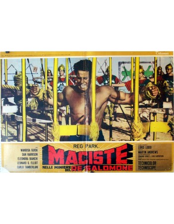 MACISTE NELLE MINERE DEL RE SALOMONE