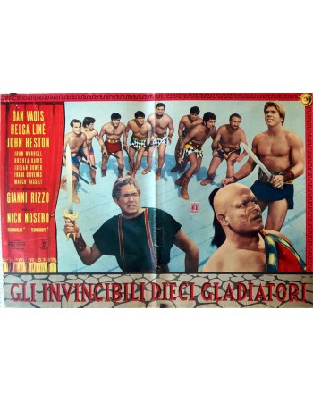ESPARTACO Y LOS DIEZ GADIADORES