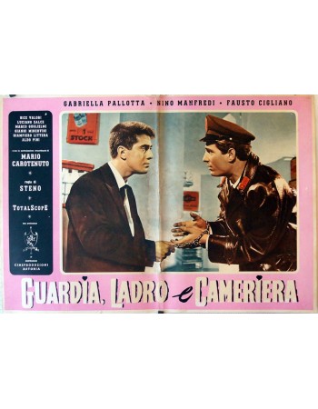GUARDIA, LADRO E CAMERIERA