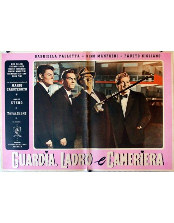 GUARDIA, LADRO E CAMERIERA