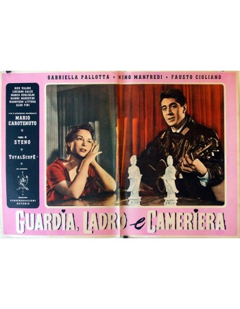 GUARDIA, LADRO E CAMERIERA