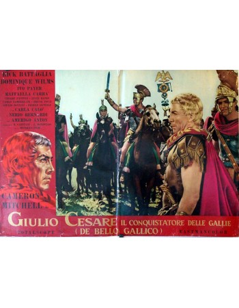 GIULIO CESARE, IL CONQUISTATORE DELLE GALLIE