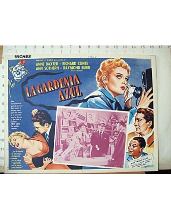 THE BLUE GARDENIA