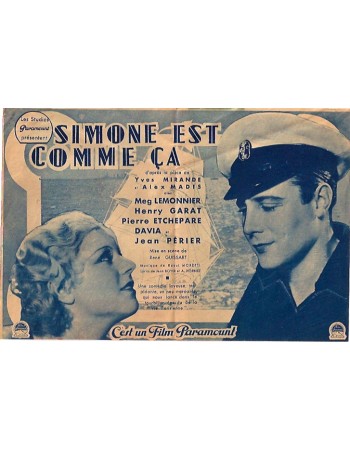 SIMONE EST COMME ÇA